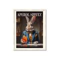 Picture of The Dapper Bunny _GroupedProduct_Rectangle_Portrait_Framed_Matted_