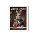Picture of The Dapper Bunny _GroupedProduct_Rectangle_Portrait_Framed_Matted_
