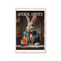 Picture of The Dapper Bunny _GroupedProduct_Rectangle_Portrait_Framed_Matted_