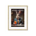 Picture of The Dapper Bunny _GroupedProduct_Rectangle_Portrait_Framed_Matted_