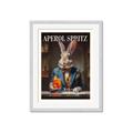 Picture of The Dapper Bunny _GroupedProduct_Rectangle_Portrait_Framed_Matted_