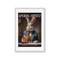 Picture of The Dapper Bunny _GroupedProduct_Rectangle_Portrait_Framed_Matted_