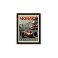 Picture of Monaco Grand Prix II _GroupedProduct_Rectangle_Portrait_Framed_Matted_