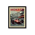Picture of Monaco Grand Prix II _GroupedProduct_Rectangle_Portrait_Framed_Matted_
