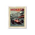 Picture of Monaco Grand Prix II _GroupedProduct_Rectangle_Portrait_Framed_Matted_