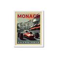 Picture of Monaco Grand Prix II _GroupedProduct_Rectangle_Portrait_Framed_Matted_