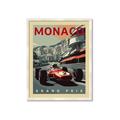 Picture of Monaco Grand Prix II _GroupedProduct_Rectangle_Portrait_Framed_Matted_