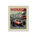 Picture of Monaco Grand Prix II _GroupedProduct_Rectangle_Portrait_Framed_Matted_
