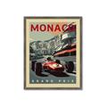 Picture of Monaco Grand Prix II _GroupedProduct_Rectangle_Portrait_Framed_Matted_