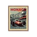 Picture of Monaco Grand Prix II _GroupedProduct_Rectangle_Portrait_Framed_Matted_