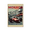Picture of Monaco Grand Prix II _GroupedProduct_Rectangle_Portrait_Framed_Matted_