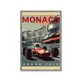 Picture of Monaco Grand Prix II _GroupedProduct_Rectangle_Portrait_Framed_Matted_