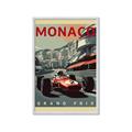 Picture of Monaco Grand Prix II _GroupedProduct_Rectangle_Portrait_Framed_Matted_