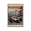 Picture of Monaco Grand Prix II _GroupedProduct_Rectangle_Portrait_Framed_Matted_