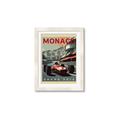 Picture of Monaco Grand Prix II _GroupedProduct_Rectangle_Portrait_Framed_Matted_