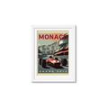 Picture of Monaco Grand Prix II _GroupedProduct_Rectangle_Portrait_Framed_Matted_