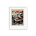 Picture of Monaco Grand Prix II _GroupedProduct_Rectangle_Portrait_Framed_Matted_