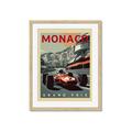 Picture of Monaco Grand Prix II _GroupedProduct_Rectangle_Portrait_Framed_Matted_
