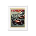 Picture of Monaco Grand Prix II _GroupedProduct_Rectangle_Portrait_Framed_Matted_