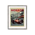 Picture of Monaco Grand Prix II _GroupedProduct_Rectangle_Portrait_Framed_Matted_