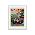 Picture of Monaco Grand Prix II _GroupedProduct_Rectangle_Portrait_Framed_Matted_