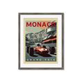 Picture of Monaco Grand Prix II _GroupedProduct_Rectangle_Portrait_Framed_Matted_