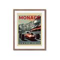 Picture of Monaco Grand Prix II _GroupedProduct_Rectangle_Portrait_Framed_Matted_