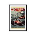 Picture of Monaco Grand Prix II _GroupedProduct_Rectangle_Portrait_Framed_Matted_