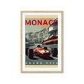 Picture of Monaco Grand Prix II _GroupedProduct_Rectangle_Portrait_Framed_Matted_