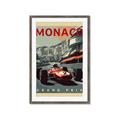 Picture of Monaco Grand Prix II _GroupedProduct_Rectangle_Portrait_Framed_Matted_