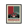 Picture of Monaco Grand Prix III _GroupedProduct_Rectangle_Portrait_Framed_Matted_