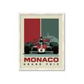 Picture of Monaco Grand Prix III _GroupedProduct_Rectangle_Portrait_Framed_Matted_