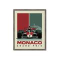 Picture of Monaco Grand Prix III _GroupedProduct_Rectangle_Portrait_Framed_Matted_
