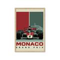 Picture of Monaco Grand Prix III _GroupedProduct_Rectangle_Portrait_Framed_Matted_
