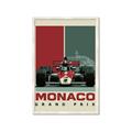 Picture of Monaco Grand Prix III _GroupedProduct_Rectangle_Portrait_Framed_Matted_