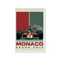 Picture of Monaco Grand Prix III _GroupedProduct_Rectangle_Portrait_Framed_Matted_