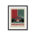 Picture of Monaco Grand Prix III _GroupedProduct_Rectangle_Portrait_Framed_Matted_