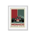 Picture of Monaco Grand Prix III _GroupedProduct_Rectangle_Portrait_Framed_Matted_