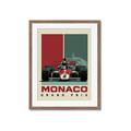 Picture of Monaco Grand Prix III _GroupedProduct_Rectangle_Portrait_Framed_Matted_