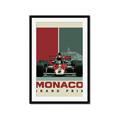Picture of Monaco Grand Prix III _GroupedProduct_Rectangle_Portrait_Framed_Matted_
