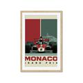 Picture of Monaco Grand Prix III _GroupedProduct_Rectangle_Portrait_Framed_Matted_