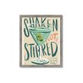 Picture of Shaken Not Stirred _GroupedProduct_Rectangle_Portrait_Framed_Matted_