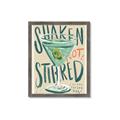 Picture of Shaken Not Stirred _GroupedProduct_Rectangle_Portrait_Framed_Matted_