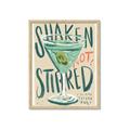 Picture of Shaken Not Stirred _GroupedProduct_Rectangle_Portrait_Framed_Matted_