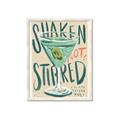 Picture of Shaken Not Stirred _GroupedProduct_Rectangle_Portrait_Framed_Matted_