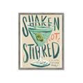 Picture of Shaken Not Stirred _GroupedProduct_Rectangle_Portrait_Framed_Matted_