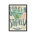 Picture of Shaken Not Stirred _GroupedProduct_Rectangle_Portrait_Framed_Matted_