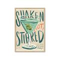 Picture of Shaken Not Stirred _GroupedProduct_Rectangle_Portrait_Framed_Matted_