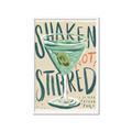 Picture of Shaken Not Stirred _GroupedProduct_Rectangle_Portrait_Framed_Matted_