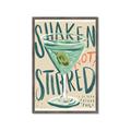 Picture of Shaken Not Stirred _GroupedProduct_Rectangle_Portrait_Framed_Matted_